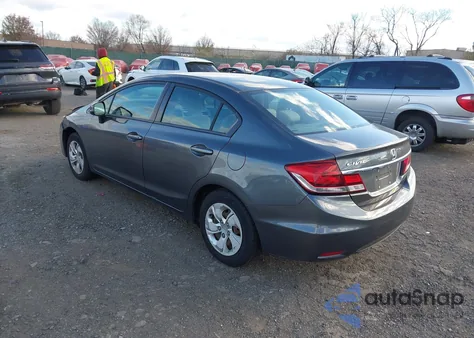 2013 Honda Civic Lx from USA, damaged, VIN 2HGFB2F56DH599752